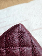 Load image into Gallery viewer, Chanel Burgundy Small Coco Handle Caviar Gold Hardware

