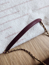 Load image into Gallery viewer, Chanel Burgundy Small Coco Handle Caviar Gold Hardware
