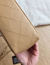 Load image into Gallery viewer, Chanel Dark Beige Mini Square Vintage Caviar 24k Gold
