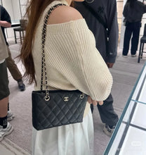 Load image into Gallery viewer, Chanel 25c Mini Tote Black Caviar Gold Hardware

