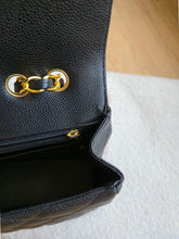 Load image into Gallery viewer, Chanel Jumbo Single Flap Black Caviar Gold Hardware
