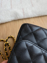 Load image into Gallery viewer, Chanel Jumbo Single Flap Black Caviar Gold Hardware
