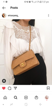 Load image into Gallery viewer, Chanel Mocha Dark Beige Small Classic Flap Vtg 24k Gold

