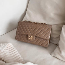 Load image into Gallery viewer, Chanel Mocha Dark Beige Small Classic Flap Vintage 24k Gold
