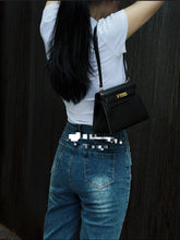 Load image into Gallery viewer, Hermes Mini Kelly 20 Vintage Box Leather Black Gold Hw
