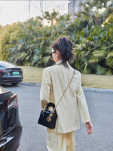 Load image into Gallery viewer, Lady Dior Mini Black Patent Gold Hardware
