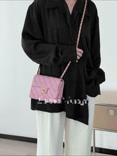 Load image into Gallery viewer, Chanel Lilac Mini Square Vtg 24k Gold
