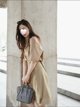 Load image into Gallery viewer, Celine Nano Luggage Tote Kohl Grey Gold Hw

