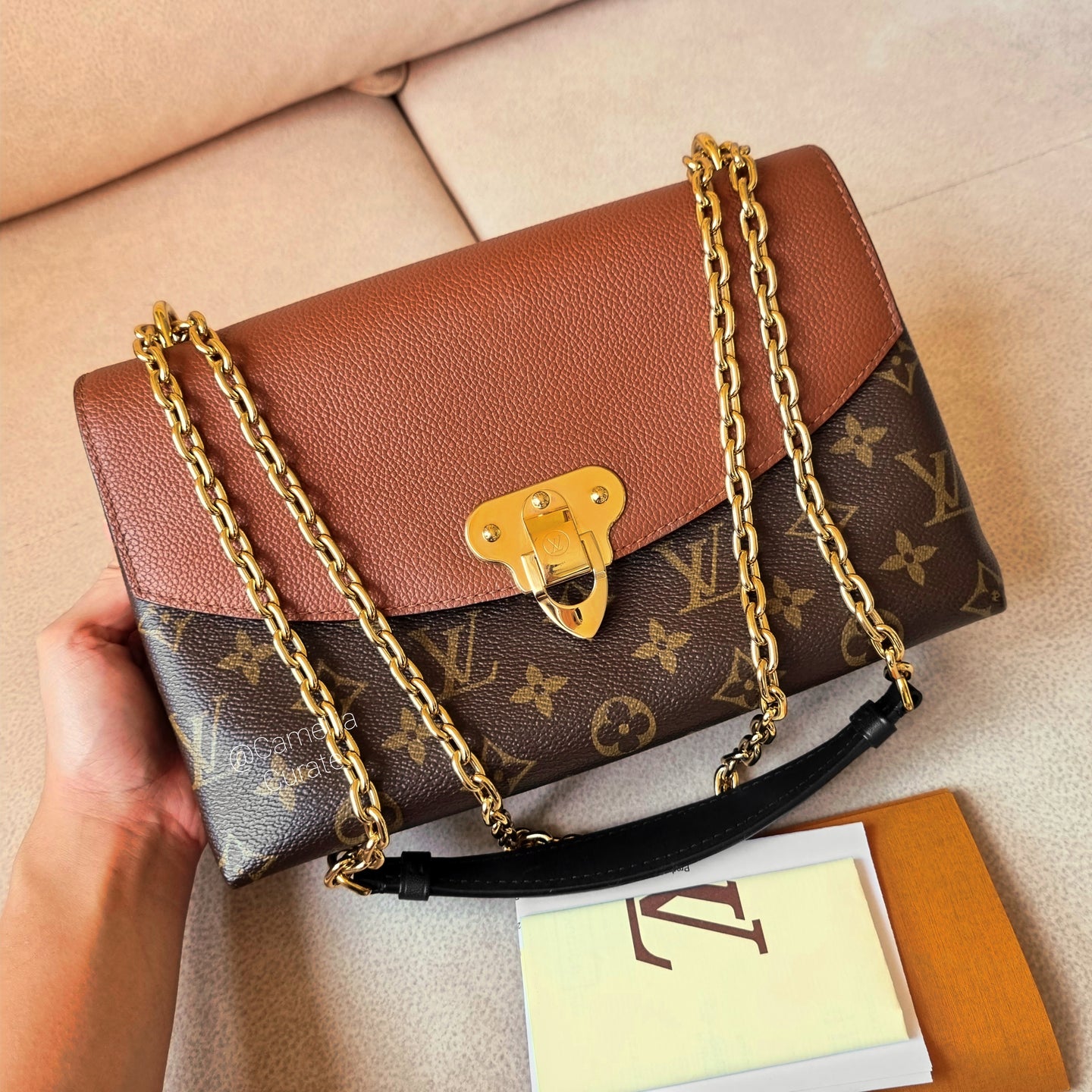LV St Placide Caramel Gold HW