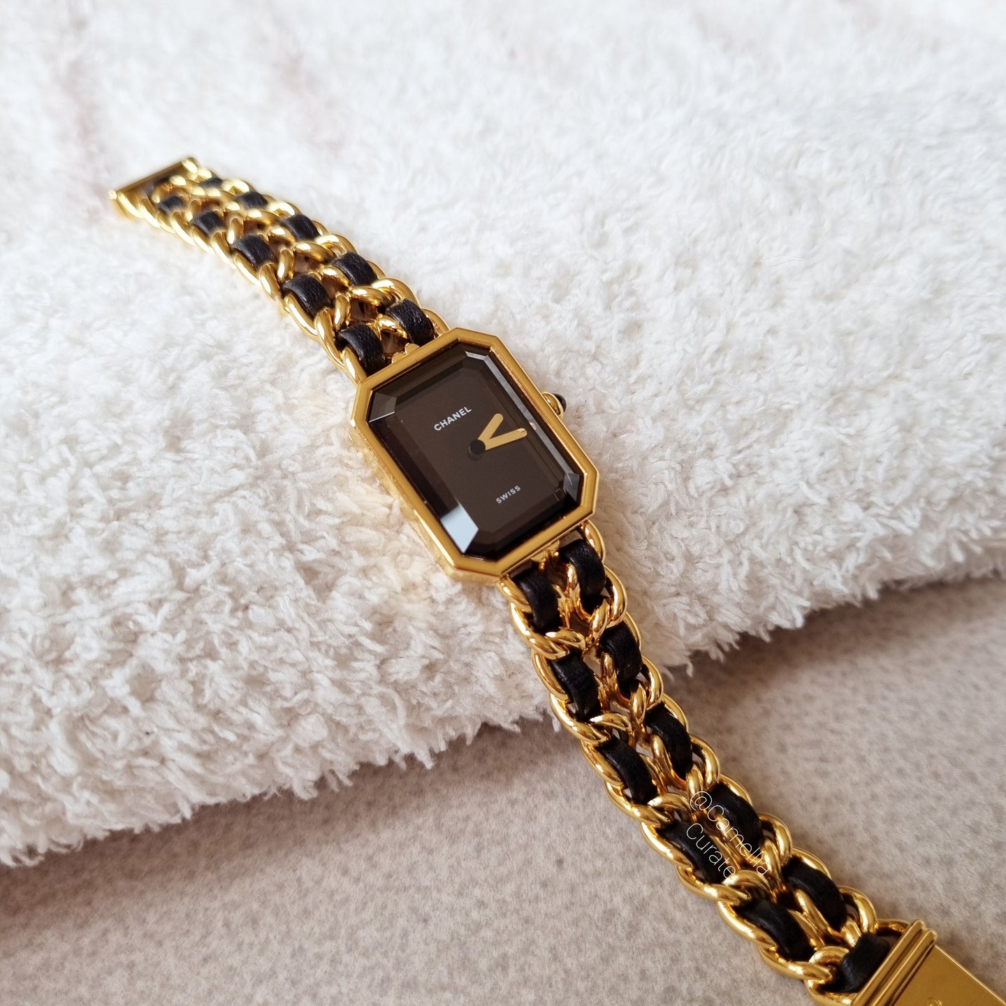 Chanel Premier Watch 24k Gold S