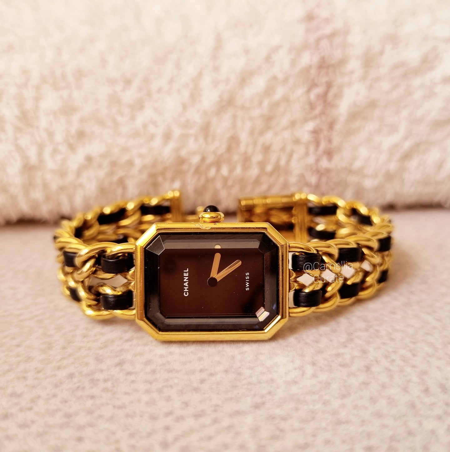 Chanel Premier Watch (M) Vintage 24k Gold