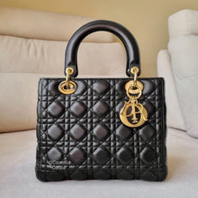 Load image into Gallery viewer, Lady Dior Classic Medium Gold HW
