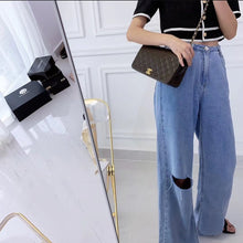 Load image into Gallery viewer, Chanel Vintage Full Flap Black Lambskin 24k Gold HW
